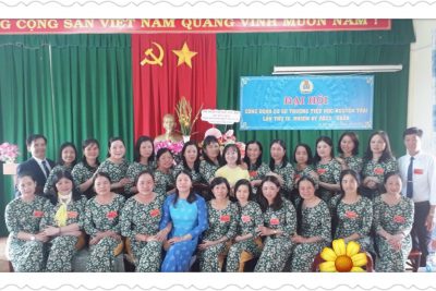 ĐẠI HỘI CÔNG ĐOÀN TRƯỜNG TIỂU HỌC NGUYỄN TRÃI – NHIỆM KỲ 2023 – 2028